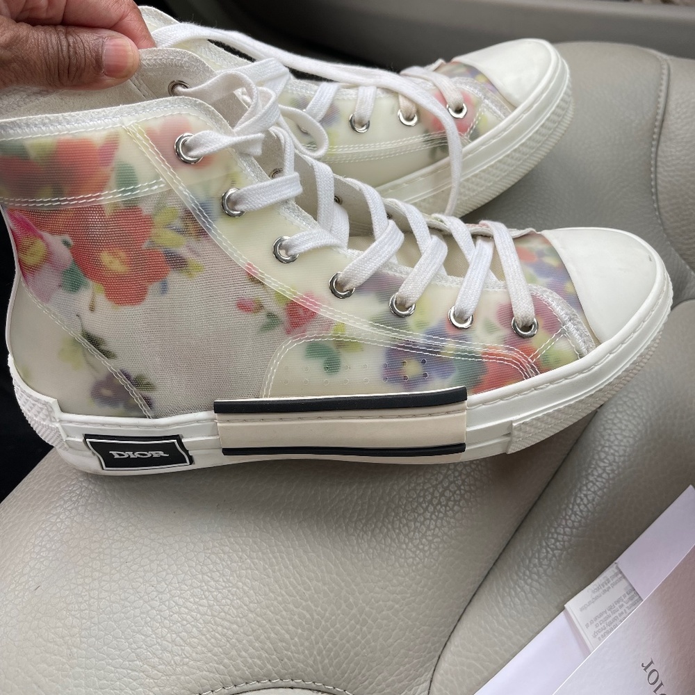 Christian Dior Floral B23 HIGH-TOP SNEAKER